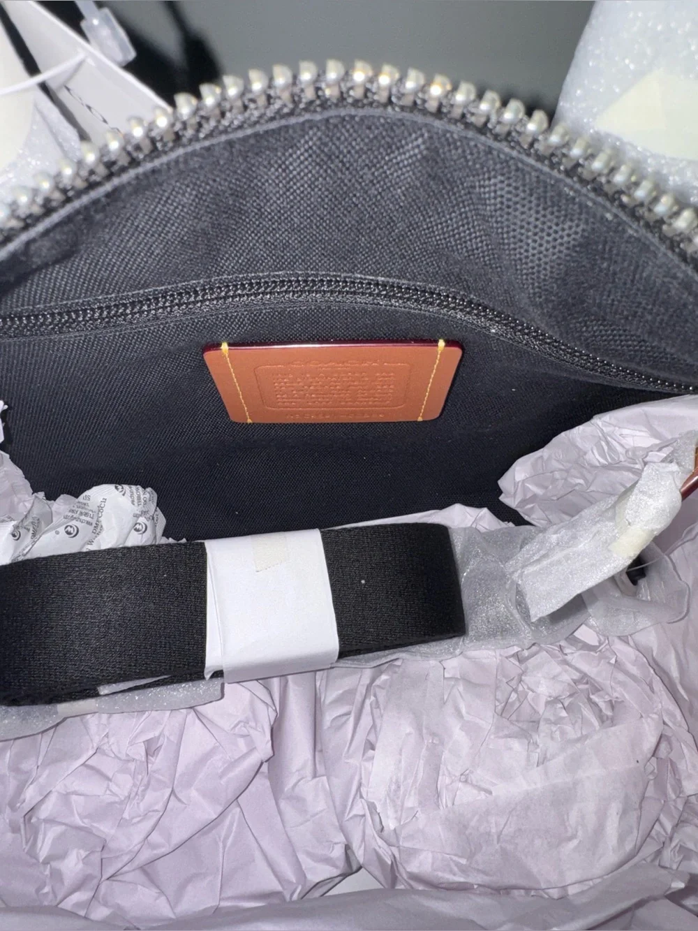 Coach Compass 35 in Black NWT